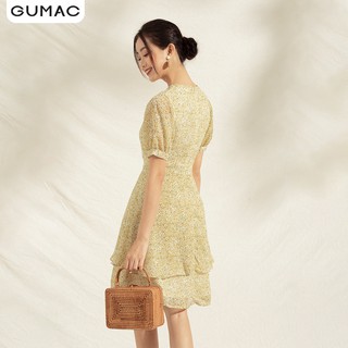 Đầm 2 tầng tay phồng DA1174 GUMAC