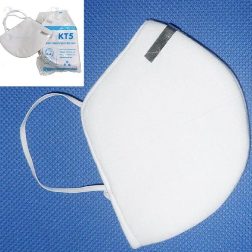[GIAO LUÔN TRONG NGÀY]Khẩu trang 3 lớp KT 5 Nẹp bóp sống mũi vừa khít khuôn mặt,chống bụi kháng khuẩn cao. | BigBuy360 - bigbuy360.vn