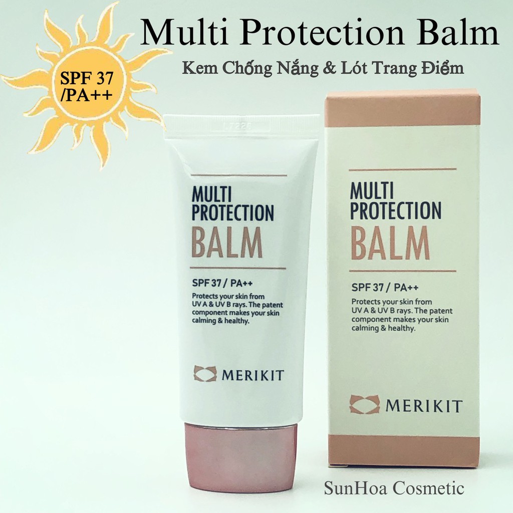 Kem Chống Nắng, Lót Trang Điểm, Dưỡng Trắng Da - Multi Protection Balm SPF 37/PA++ (50ml)