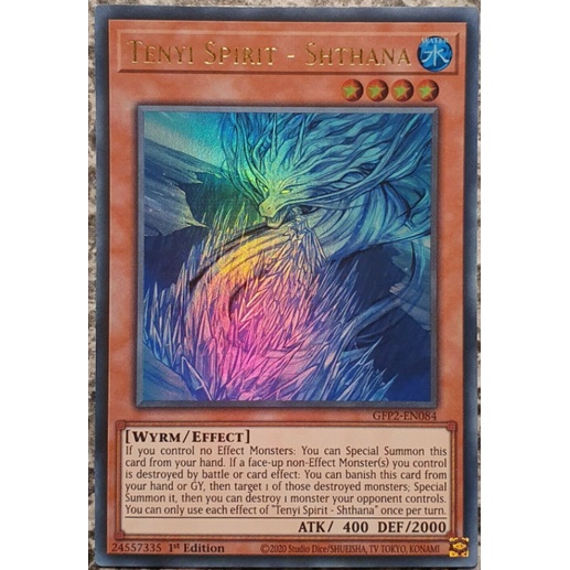 Lá bài Tenyi Spirit - Shthana - Mapura - Vishuda - Adhara \ GFP2 \ Ultra Rare - 1st