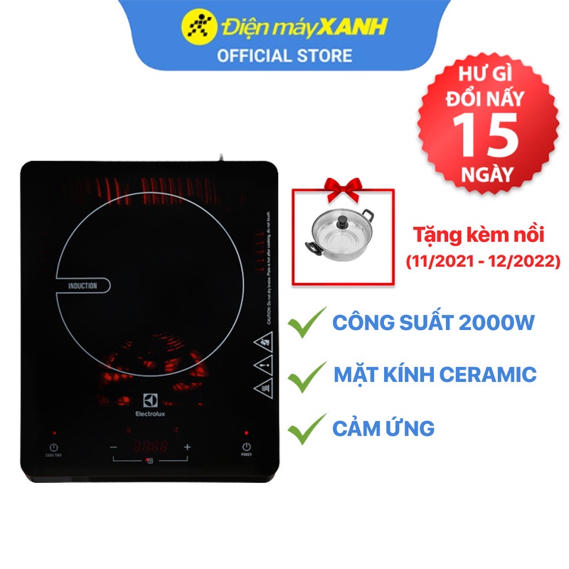 Bếp từ Electrolux ETD29MKC - Hàng chính hãng