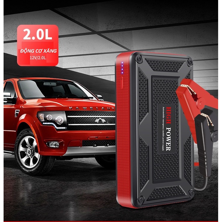 Bộ kích nổ ô tô LMD STORE, phụ kiện ô tô kiêm sạc dự phòng đa năng HIGH POWER