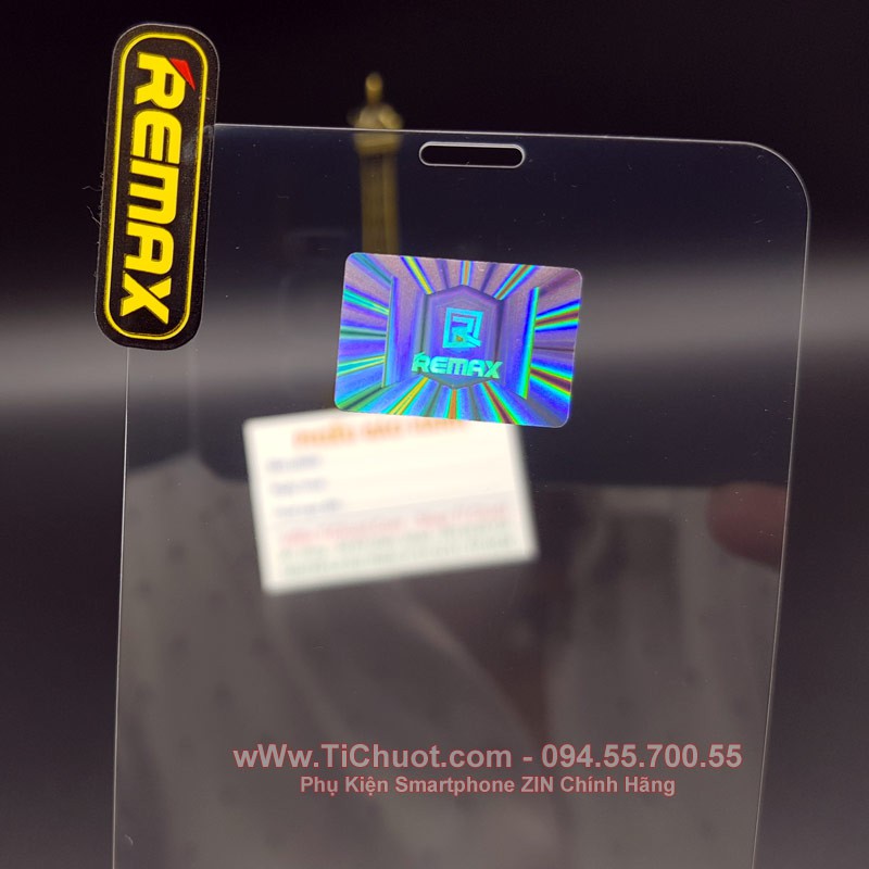 Kính Cường Lực iPhone 11 Pro Max/ XS MAX REMAX mỏng 0.15mm - KO FULL, 9H-2.5D