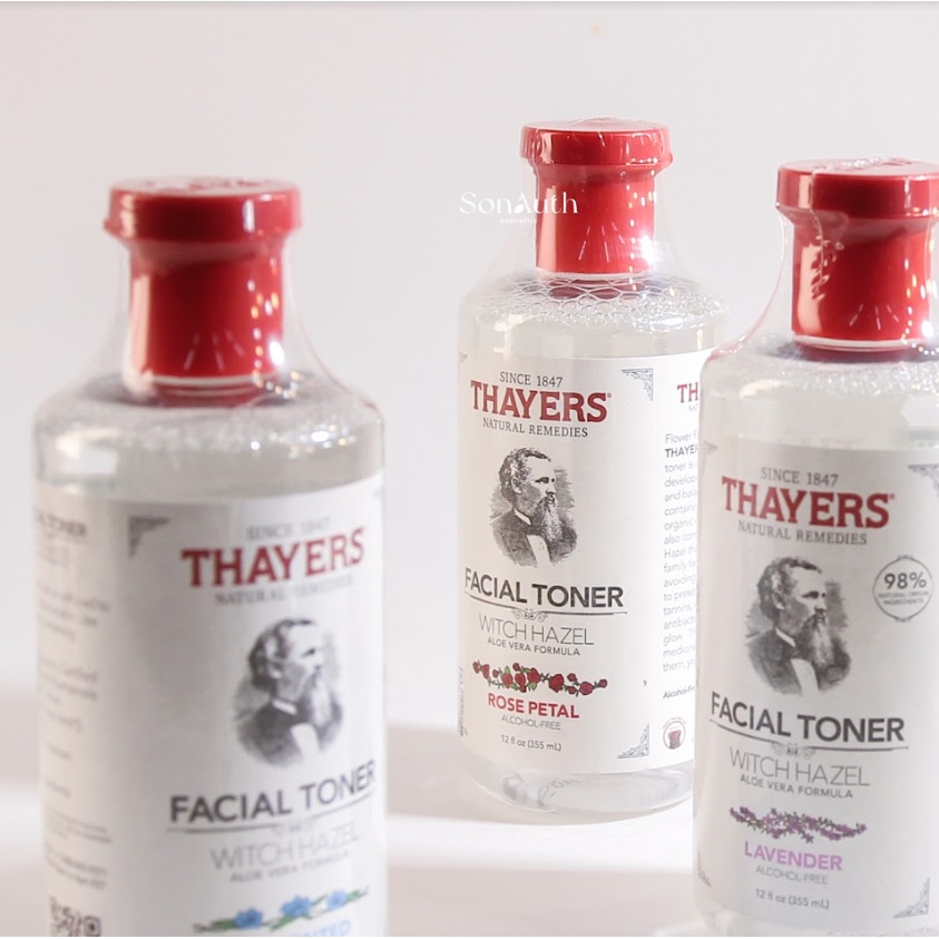 Nước hoa hồng Thayers Witch Hazel Toner