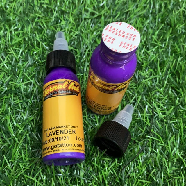 Mực xăm hình màu tím lavender chính hãng eternal
