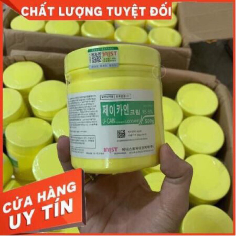 Kem Ủ Te 15.6 J Cain chuyên dùng trong quá trình lăn phi kim tại spa và tmv