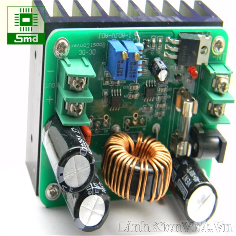 Module nâng áp có chỉnh dòng DC-DC 600W Output 12-80V