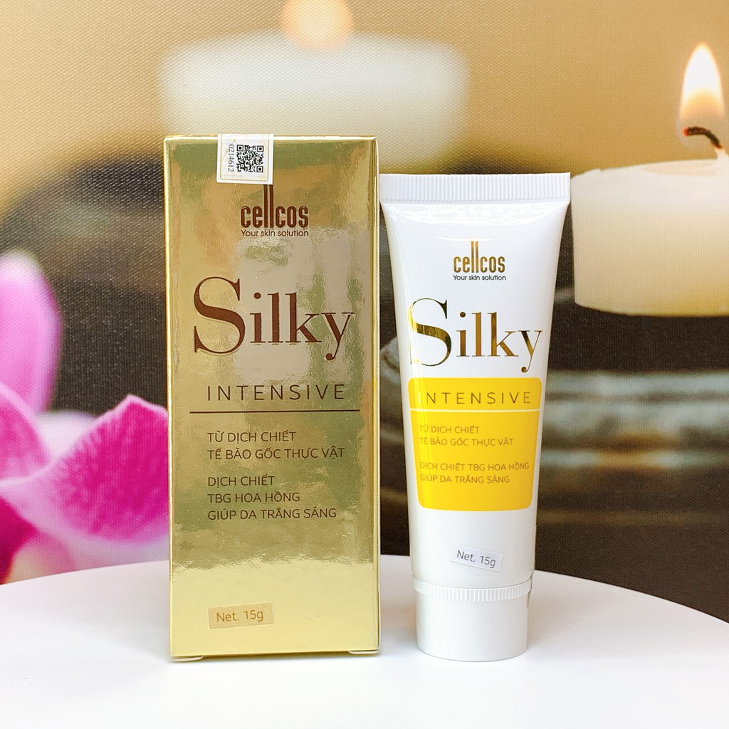 SILKY INTENSIVE - Gel dưỡng tế bào gốc thực vật - Sản phẩm công nghệ sinh học