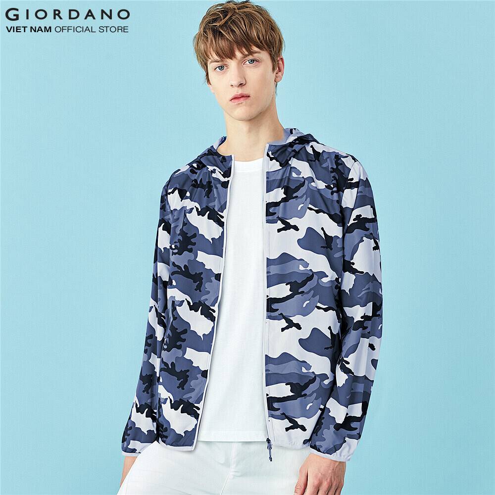 Áo khoác dù nam Windbreaker Giordano 01070001