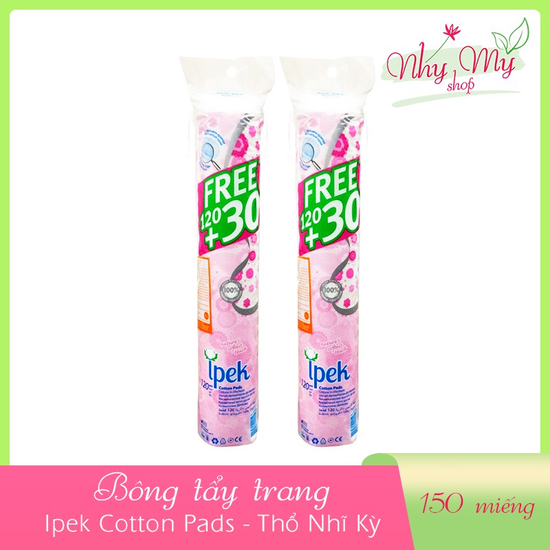 ⚡️NEW⚡️Bông tẩy trang ipek 150 miếng