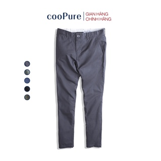 Quần kaki ống đứng cooPure, chất vải kaki thun truyền thống, bảng màu đa dạng, lịch thiệp QKCP022