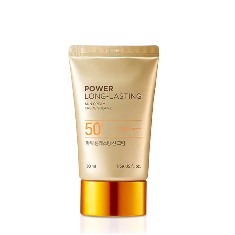 Kem Chống Nắng Lâu Trôi NATURAL SUN ECO POWER LONG-LASTING SUN CREAM SPF50+ PA+++ Ba Chip Cosmetic 50ml