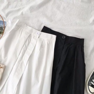[ORDER] Chân váy midi vạt lệch