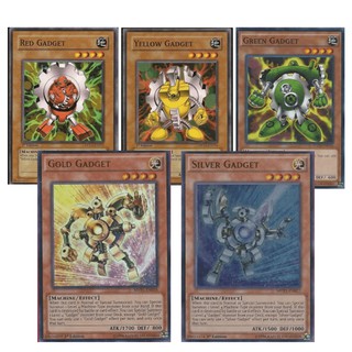 Combo 5 Lá bài Yugioh chủ đề Gadget – 1st Edition