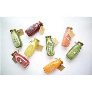 Set 6 chai thủy tinh đựng cafe 310ml