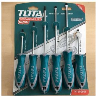 Bộ 6 tua vít total tht250606