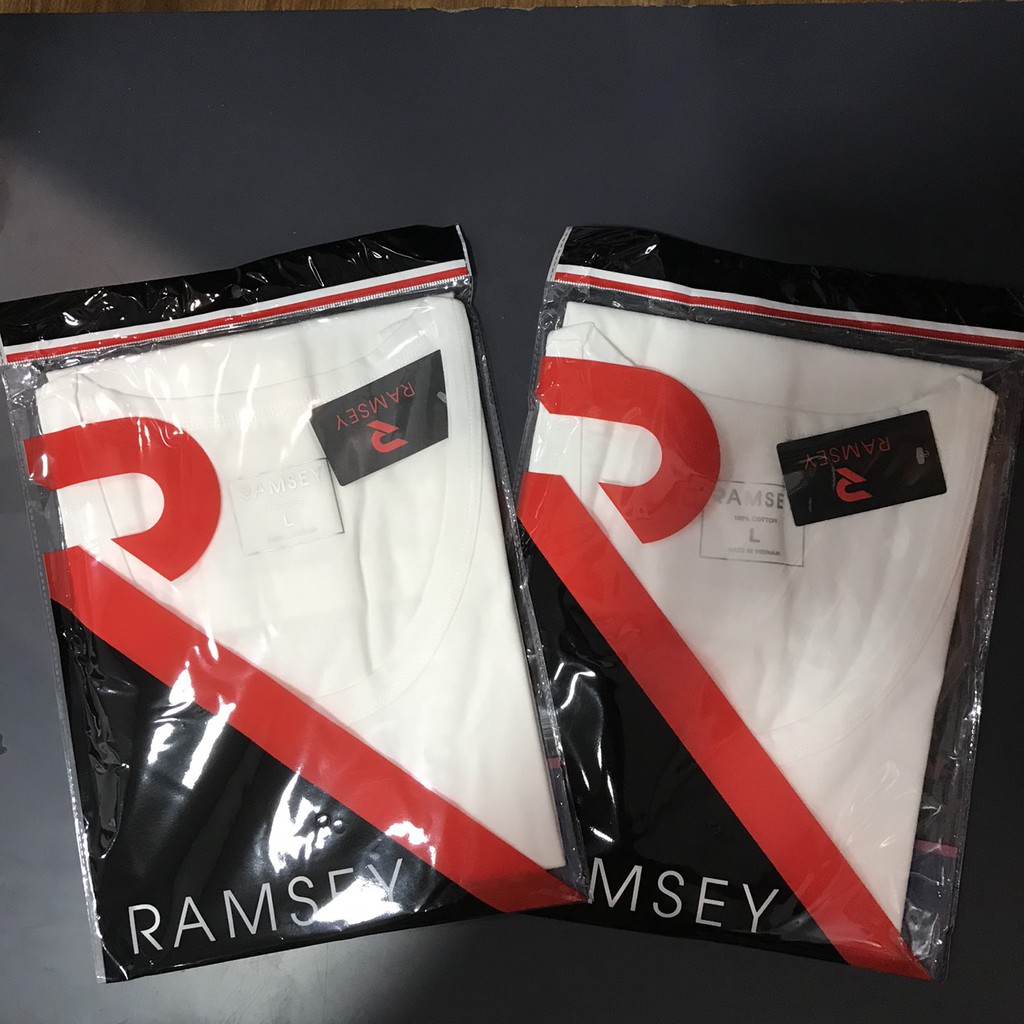 Áo ba lỗ nam RAMSEY 100% cotton mềm mát không xù không bai gião  (Sẵn hàng đủ size)