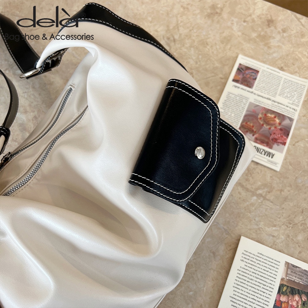 Dela Túi Đeo Chéo Cỡ Lớn Phong Cách Hàn Quốc Thời Trang Mùa Hè Cho Nữ