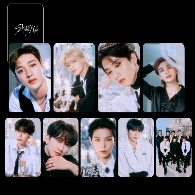 Set 9 Thẻ Hình Lomo Sưu Tầm Cho Fan Của Kpop Stray Kids