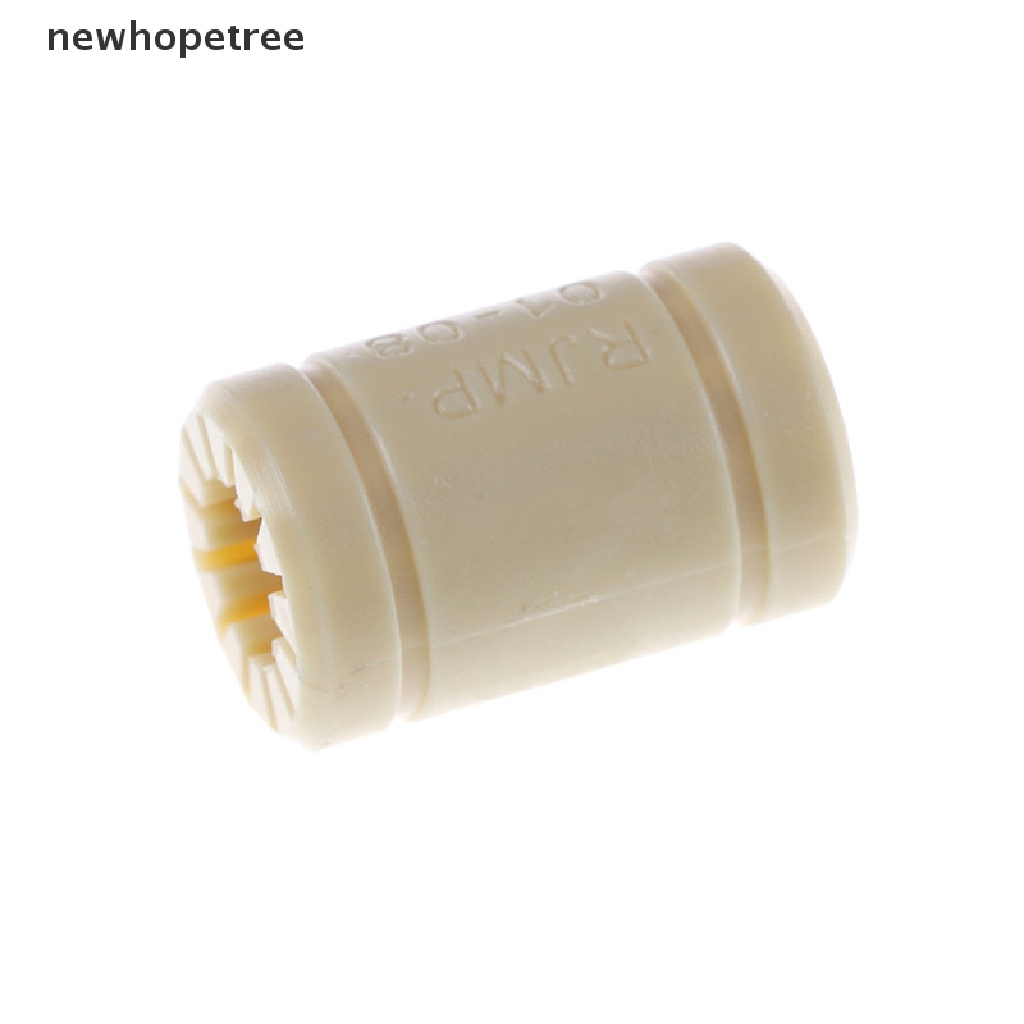 newhopetree 3D Printer LM8UU Bearing 8mm Shaft Igus Drylin RJMP-01-08 Beige OIK