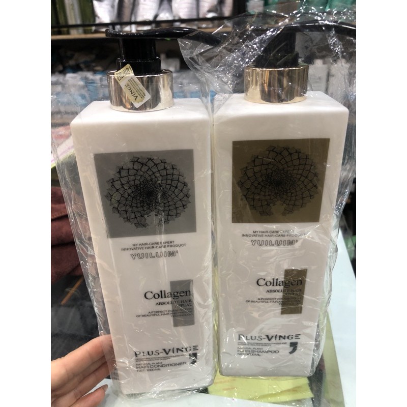 Gội xả colagen 1 cặp