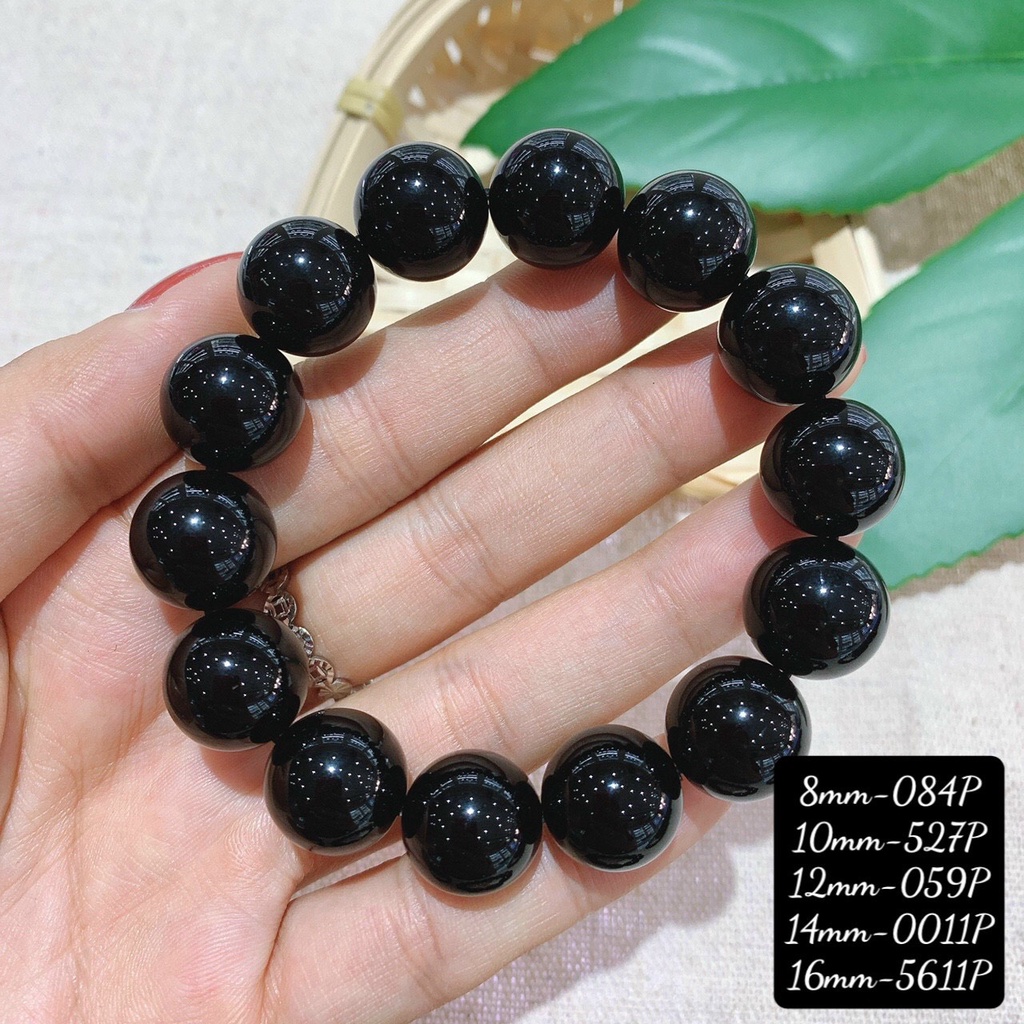 Vòng Tay TA Đen Đủ Size Vừa Cập Bến 8-16mm