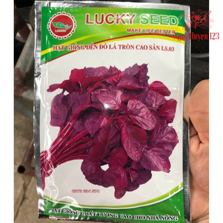 Hạt Giống Rau Dền Đỏ Lá Tròn Cao Sản LS03