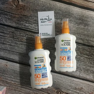 XỊT CHỐNG NẮNG GARNIER Garnier Ambre Solaire SPF50+ cho trẻ em.