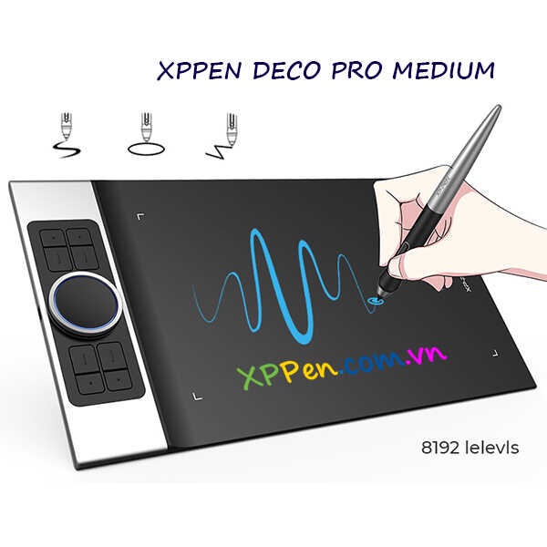 Bảng vẽ điện tử không dây Bluetooth XP-PEN DECO PRO Wireless