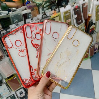 Ốp lưng oppo a31 - a8 viền đính đá