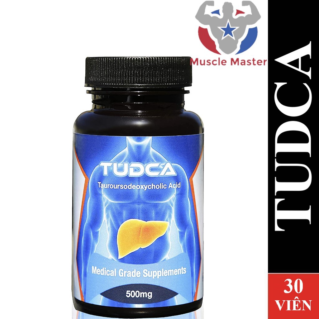 Thực Phẩm Bổ Sung Bảo Vệ Gan Tốt Nhất Tudca 500mg 30 Viên