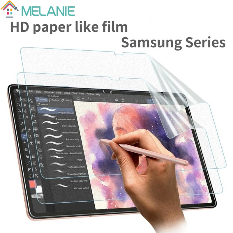 Miếng Dán Bảo Vệ Màn Hình Bằng Giấy Nhám Mềm Cho Máy Tính Bảng Samsung Tab S6 lite S7 FE / Tab S4 A / Tab A7 lite / Tab A8