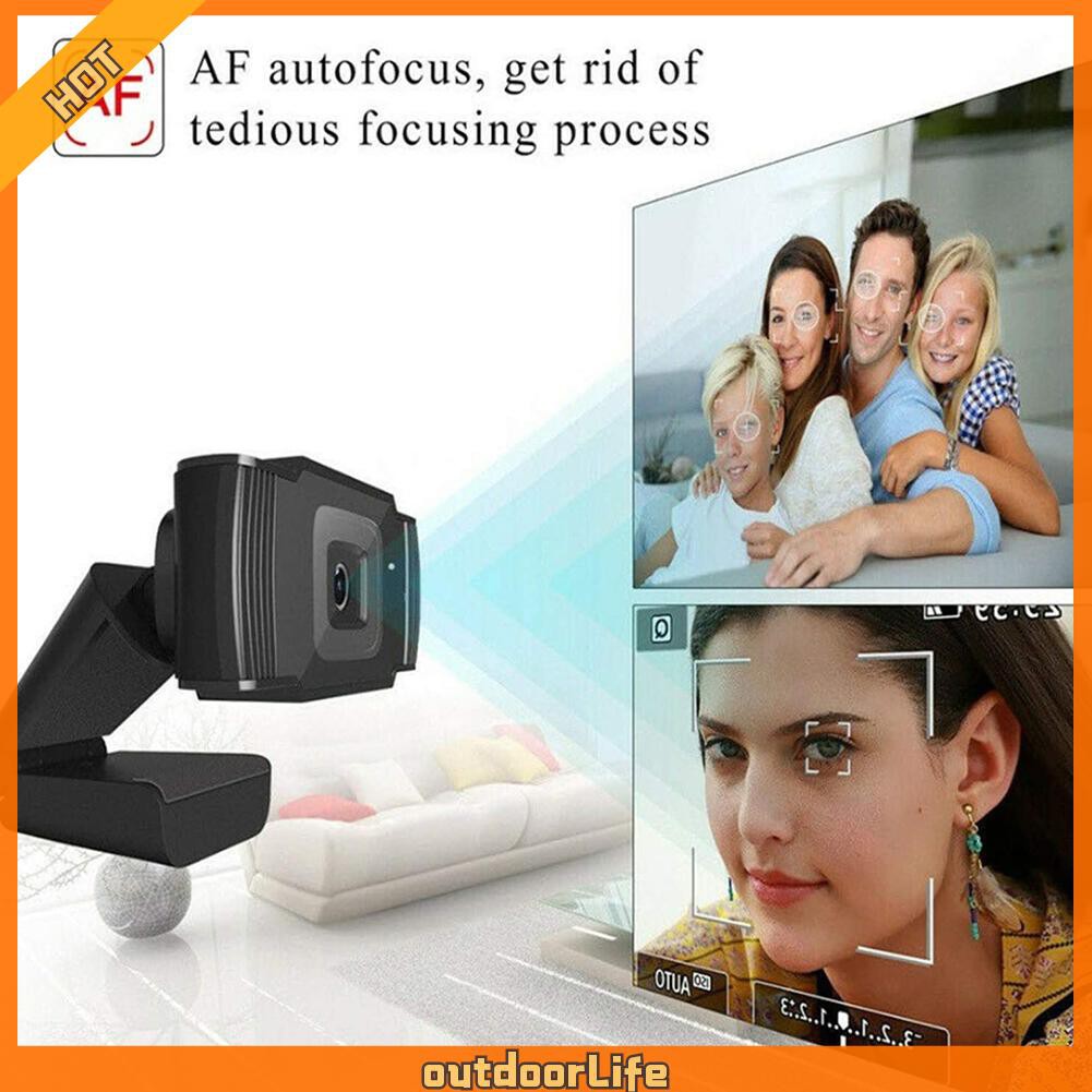Webcam Usb 2.0 Xoay Được 12mp Cho Máy Tính | BigBuy360 - bigbuy360.vn