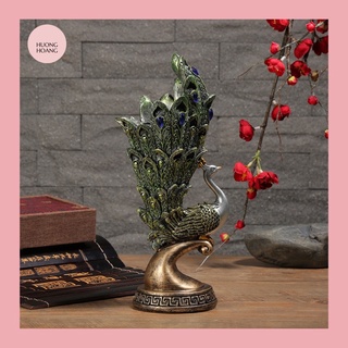 Bình cắm lông công đế bằng