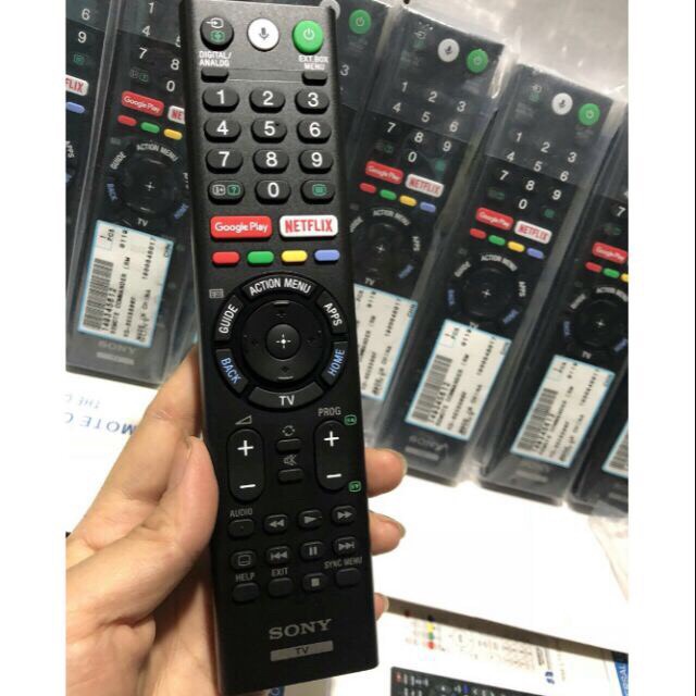 Điều khiển tivi SONY hàng xịn theo máy CÓ GIỌNG NÓI