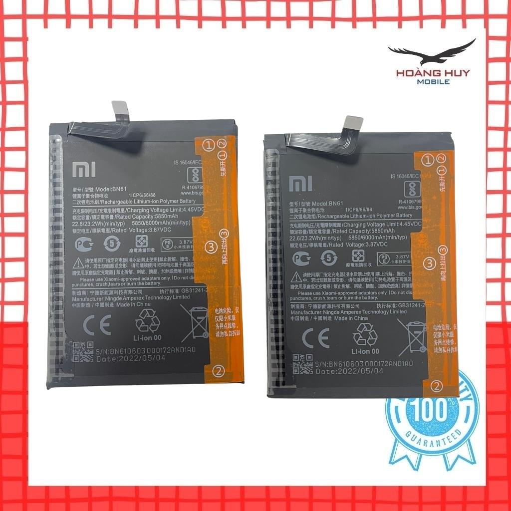 Pin Xiaomi Redmi BN61 Dung Lượng 6000mAh Hàng Zin Nhập Khẩu Bảo Hành 6 Tháng 1 Đổi 1