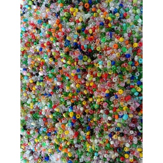 10g hạt cườm trộn 2mm 3mm nhiều màu