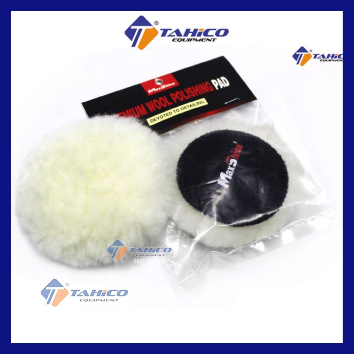 Phớt lông cừu đánh bóng cao cấp 3 inch Premium Wool Cutting ⚡ CHÍNH HÃNG⚡ loại bỏ vết trầy xước - Tahico