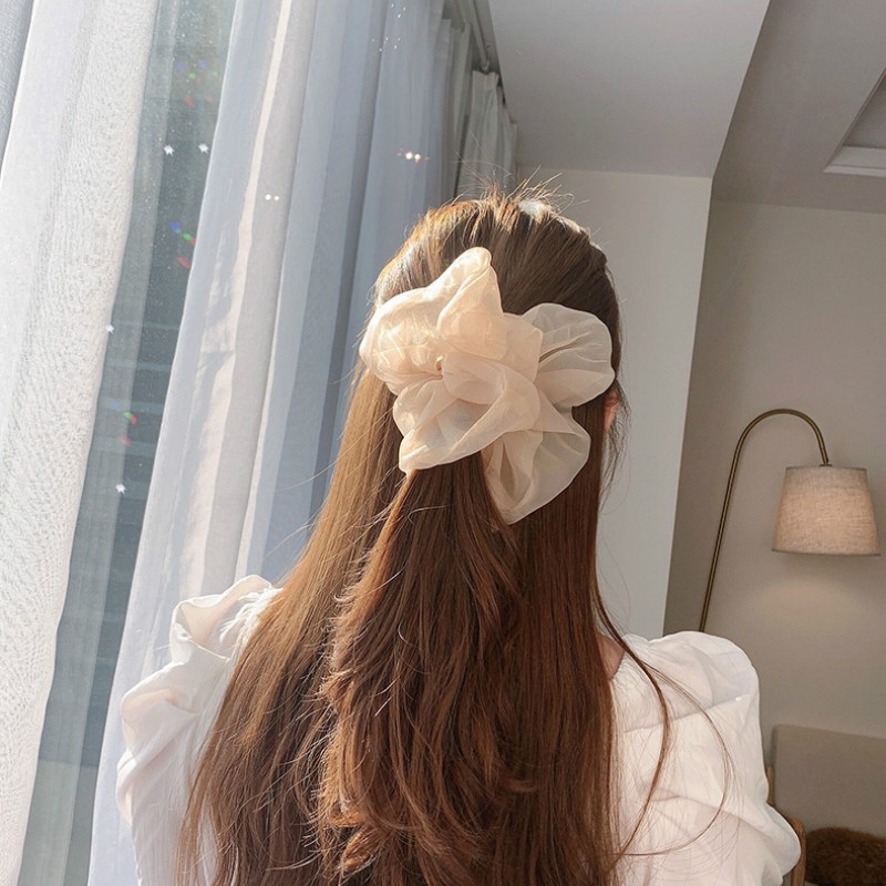 Dây Buộc Tóc Lớn Kiểu Dáng Xinh Xắn Dành Cho Nữ