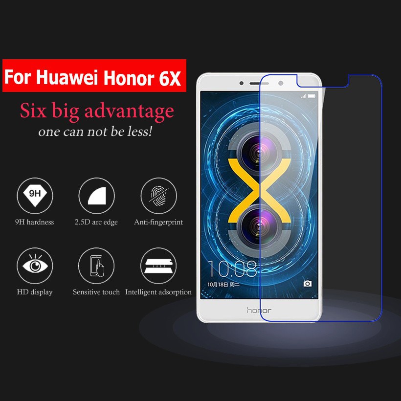 Kính Cường Lực Bảo Vệ Màn Hình Điện Thoại Huawei Honor 6X 2016 Gr5 2017