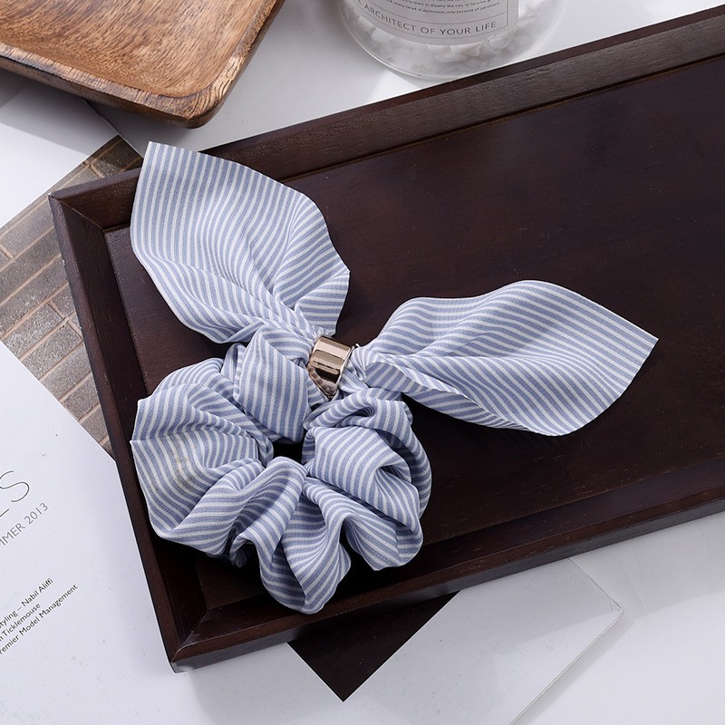 Dây buộc tóc thắt nơ kiểu dáng đơn giản xinh xắn thời trang