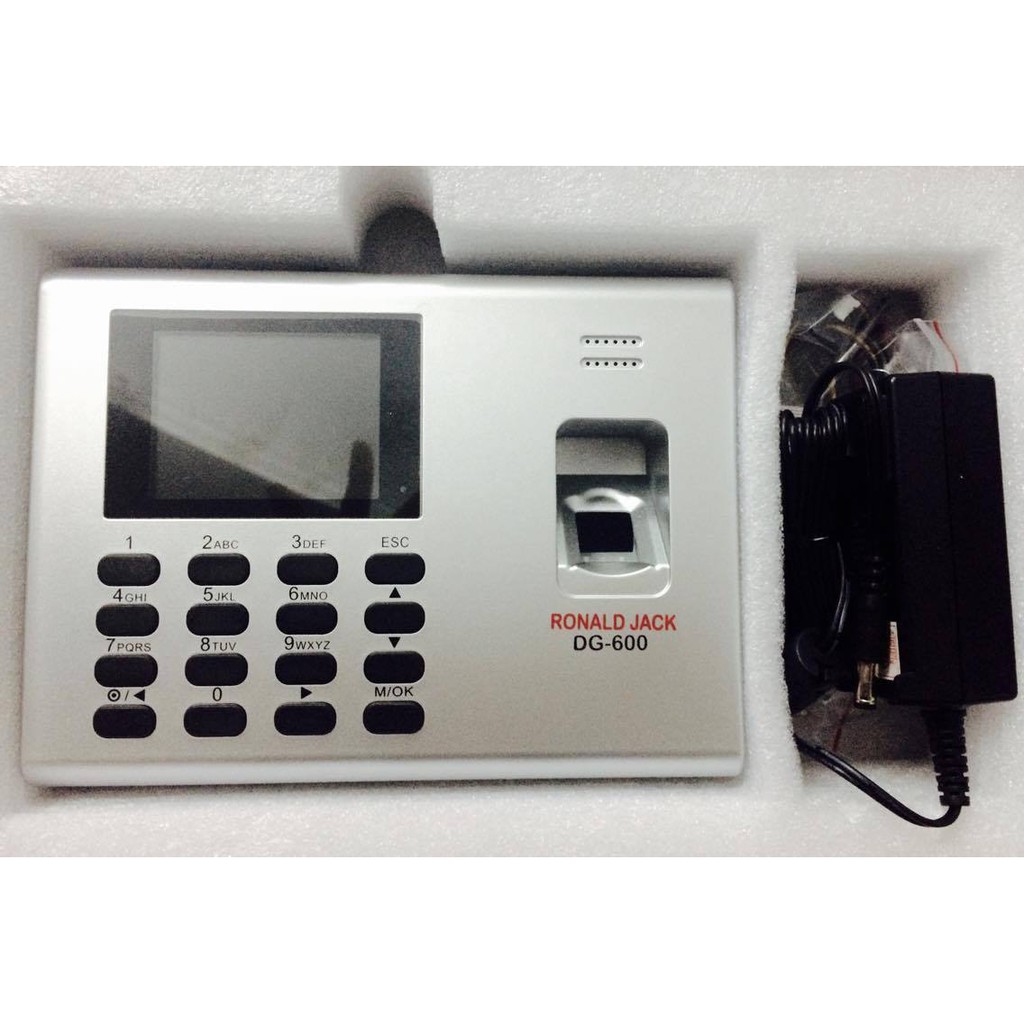 Máy chấm công ronald jack dg600