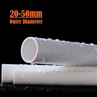 Ống nước bằng nhựa màu trắng kích thước 20-50mm tiện dụng