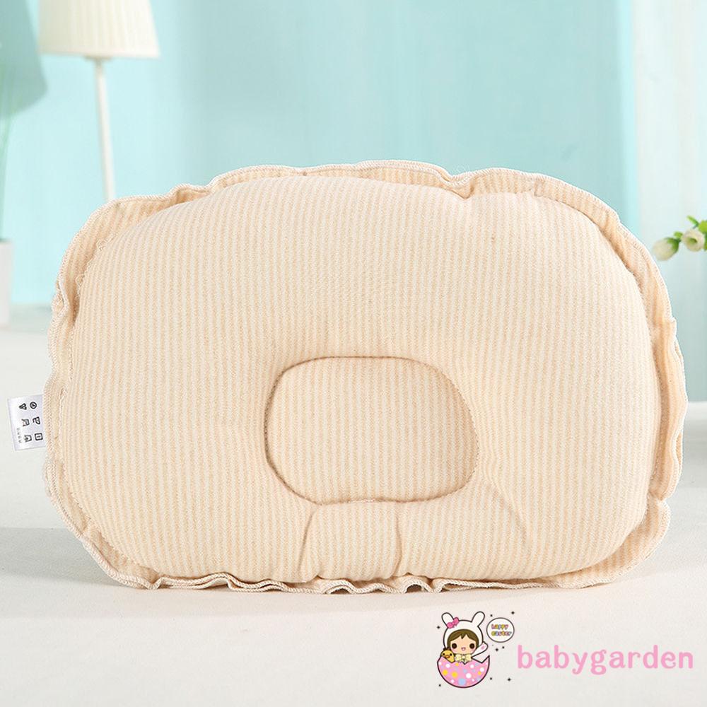 Gối ngủ cotton chống lăn đáng yêu cho bé sơ sinh