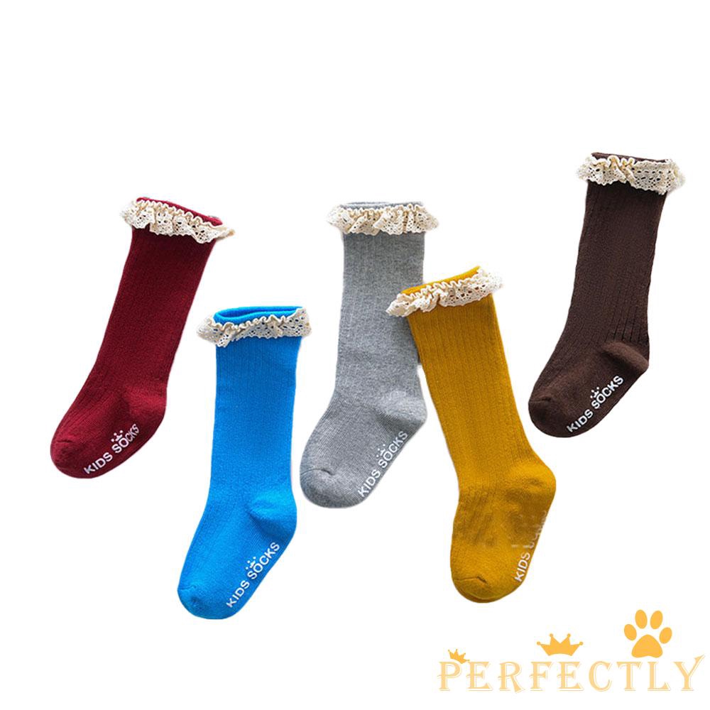 Vớ cotton đính nơ dễ thương cho bé gái