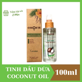 Tinh Dầu Dừa Tinh Khiết Dưỡng Da 100ml - Cocovie Beautiflying Coconut Oil