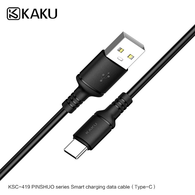 Cáp sạc Type C chính hãng Kaku KCS - 419, độ dài 1m, bảo hành 12 tháng