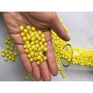Hạt cườm 200g (trắng, đỏ, vàng)