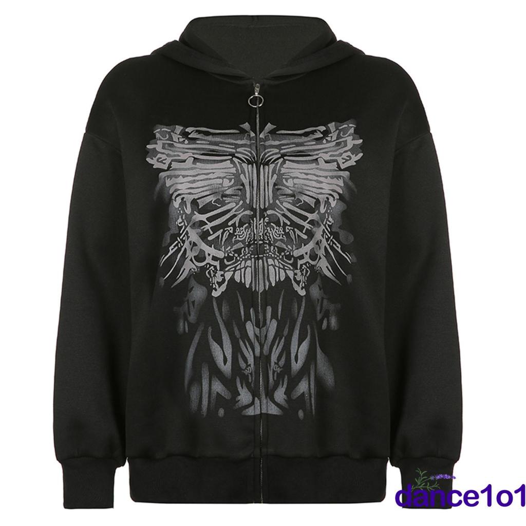 Áo hoodie tay dài in hình bướm thời trang vintage sành điệu