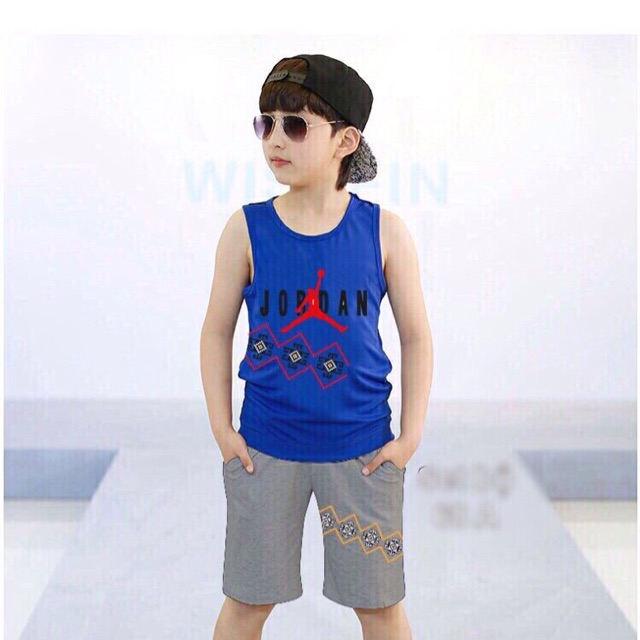 Bộ đồ cho bé Trai dáng thể thao cá tính size nhí (2-7 tuổi)